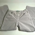 Ralph Lauren Jeans Co. Womens 12 Regular Straight Leg Casual Corduroy Gray Photo 0