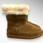Gander mountain Women's Tan Faux Suede Faux Fur Boots Size 6 | EUC Photo 9