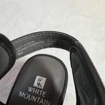 White Mountain  Serina Faux Leather Laser Cutout Open Toe Heel Sandals Size 8M Photo 8