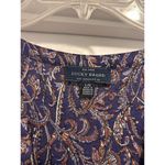 Lucky Brand  Bohemian Pleated Floral Paisley Western Boho Hippie Plus Size Large Photo 1