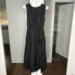 J.Crew NWT Hyacinth Dress Cotton Poplin Black Photo 1