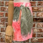 Eldridge neon pink and earth toned tie dyed cloth shorts / L / EUC Size L Photo 3