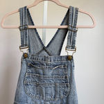 Carmar‎ sz S blue distressed cutout cottagecore Denim Overalls Photo 2