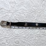 Vintage 1992 WB Looney Tunes Black Leather Belt w Metal Characters Size 30 Photo 3