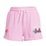 Barbie Pink Malibu Graphic Print Pull On Shorts Women Small Size XS Photo 0