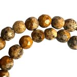 Picture Jasper Statement Necklace with Faceted Beads & Large Focal Stone Photo 8