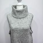 Woolrich  Gray Desert Chill Pullover Sleeveless Turtleneck Tunic Size Large Photo 2