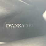 Ivanka Trump Black Suede Western Stitch Block Heel Ankle Boots Zip Size 9 Photo 7