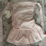 Peppermayo  Pink Strapless Mini Dress Photo 0