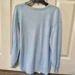 Urban Outfitters  blue V-neck cozy top Photo 2