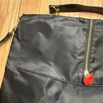 Apple Bottoms Vintage Black Shoulder Zipper Pouch/Bag Photo 11