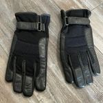 Yamaha Leather Gloves Black Photo 0