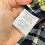 Joie  Blue Yellow Plaid ALine Mini Skirt Women S Dark Academia Preppy School Girl Photo 7