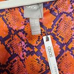 ASOS curve animal print dress size 18 Orange Photo 6