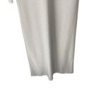 Katrina Custom‎ Knits Vintage 1960s White Santana Knit Beaded Sleeves Maxi Dress Photo 2