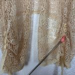 My Pretty Angel Crochet Linen Blend Sleeveless Vest Boho Festival Medium Photo 3