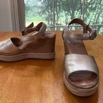 Sperry Gold Leather Espadrille Ankle Strap Open Toe Ankle Strap Shoes, Size 7 Photo 6