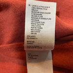 COS Layered Swing Dress Knee Length Cotton Linen Blend Rust Womens Small Photo 8