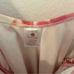 Shade & Shore Plunge Side-Tie One Piece Swimsuit Pink Floral Photo 10