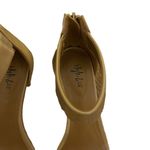 Style & Co  Paycee Dress Sandal Nude Zipper Back Ankle Strap Size 6.5M Photo 3