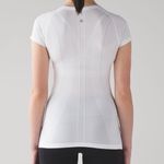 Lululemon  swiftly tech short sleeve crew top in white breathable fabric Photo 1
