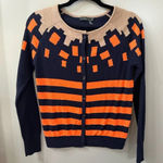 THML  Cardigan Martina Square & Stripe Print Cardigan Size XS Photo 1