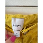 Maeve  The Colette Cropped Wide Leg Pant Linen Edition Size 29 Photo 2