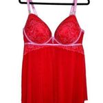 Auden Target red lace underwire babydoll nightie dress size XL Photo 0