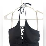 Athleta  Halter Bathing Suit Dress Cover Up Athletic Dress Nylon Small Photo 1