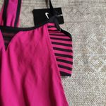Nike tank top pink and black swimwear new with tag Photo 3