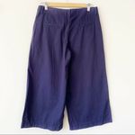 Joie NEW  Navy Cherie Gaucho Wide Leg Crop Pants Photo 3
