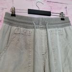 Anthropologie BY  THE NOMAD GRAY DRAWSTRING WAIST MULTI TONED JOGGER PANTS SMALL Photo 2