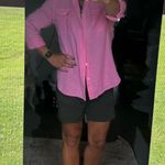 Ralph Lauren  Sport hot pink linen shirt woman's size 14 Photo 5