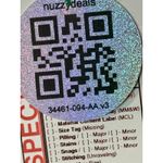 Abercrombie & Fitch  Curve Love Ankle Straight Ultra High Rise Jeans Black Sz 28 Photo 6