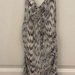 Elegant Gray Patterned Women's Dress Blue Size undefined Photo 0