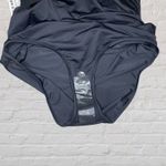 Old Navy Maternity Halter Swimsuit Dress Womens MED Jet Black One Piece Vacation Photo 7