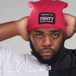 Savage X Fenty Limited Edition LVII Game Day Beanie Millennial Pink One Size Photo 1