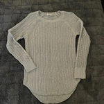 Pink republic Gray knit sweater cover up in the back Photo 0