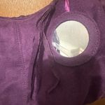 Elegant Purple Suede Women's Bag Photo 1