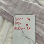 Athleta  Women’s 6 Purple Camo Lined Jogger Pants Athleisure Athletic Workout Photo 6