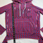 Frank & Eileen  Plaid LOVE Distressed Pullover Hoodie Sweatshirt Size XS Photo 12