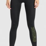 Gymshark Black Training Graphic Leggings Photo 0