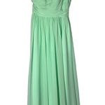 Azazie Molly Mint Bright Green Formal Bridesmaid Dress A6 Photo 3