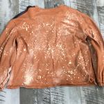 ZARA  Bleach splatted western look sweatshirt Photo 2