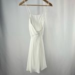 Lulus Letter of Love‎ Backless Skater Dress in White Size Medium Photo 7