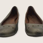 Kork-Ease Korks by  Anabel Studded Metallic Pewter Leather Ballet Flat Q14118 9 Photo 1