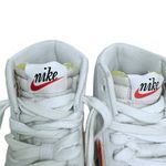 Nike  Blazer Mid 77 SE First Use White Orange 9 Retro Logo Anniversary Sneakers Photo 8