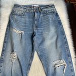 ZARA High Rise 90’s Distressed Mom Jeans Photo 1