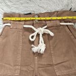 BLANK NYC WOMEN’S SUNTAN PAPER BAG PANT SIZE MEDIUM Photo 2
