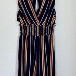 Illa Illa ๐ ๐ Navy and Orange Striped Jumper๐ Photo 0